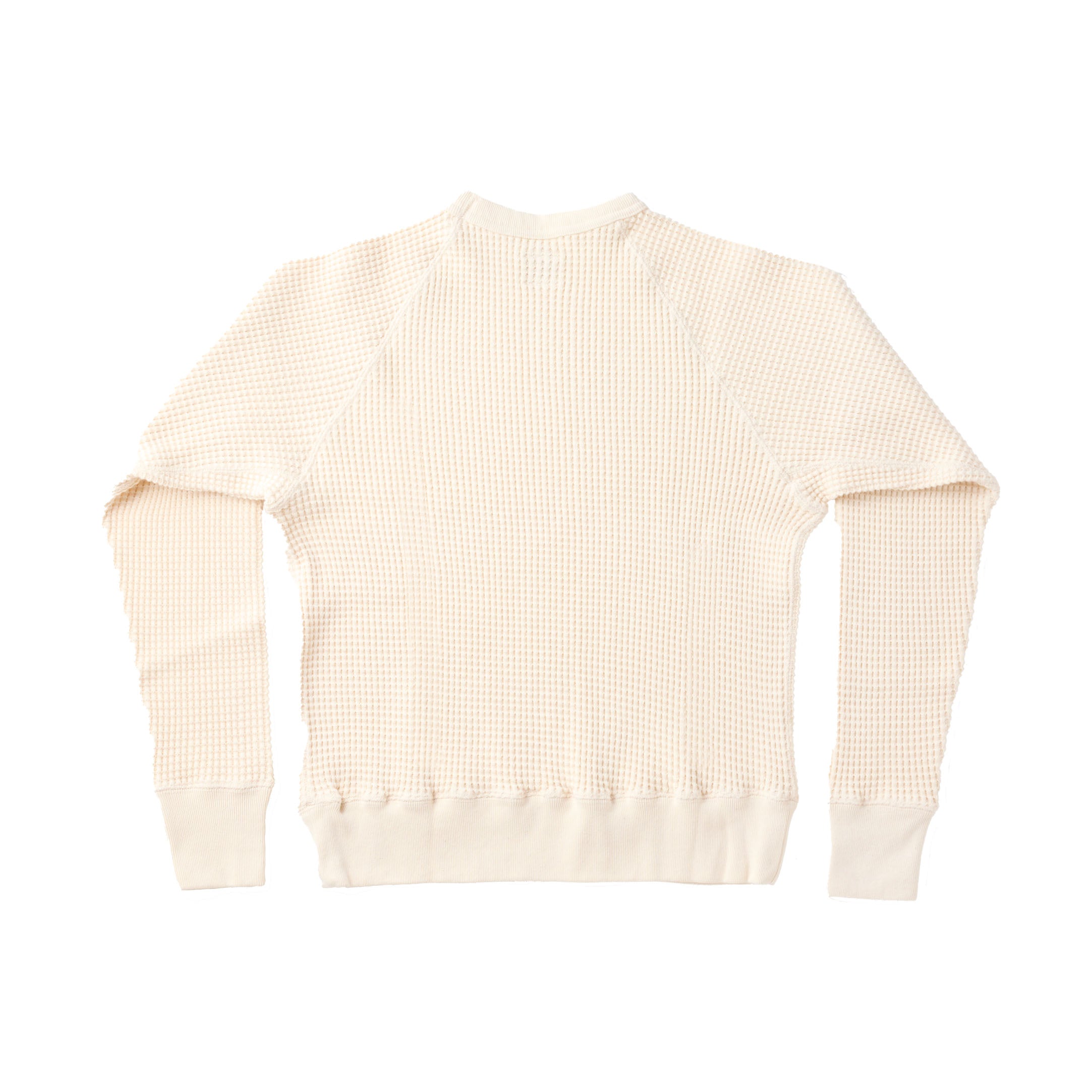 G&F Co.- BONE WAFFLE L/S TEE _ RAW