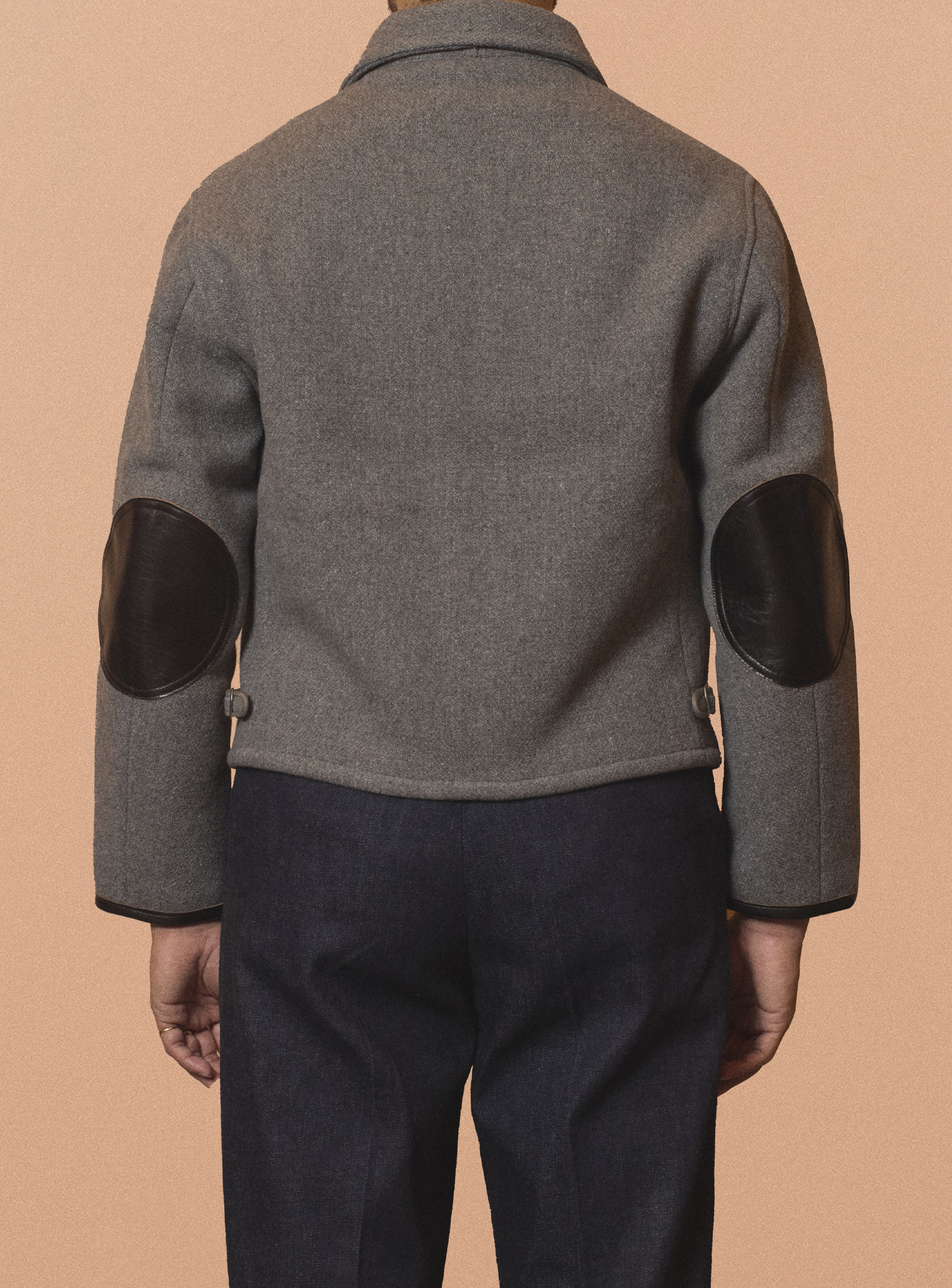 G&F Co. - MELTON COSSACK JACKET _ GRAY