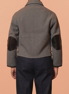 G&F Co. - MELTON COSSACK JACKET _ GRAY – BITTERS STORE