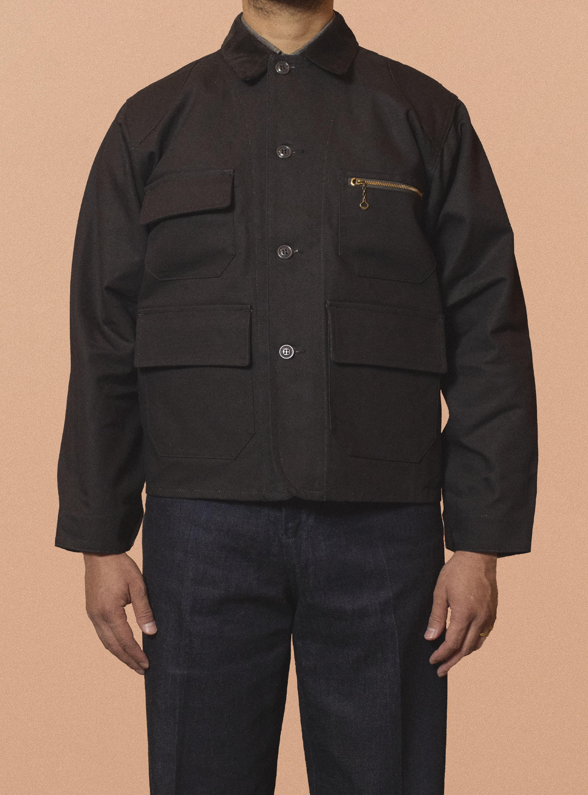 G&F Co.- HUNTING JACKET _  BLACK