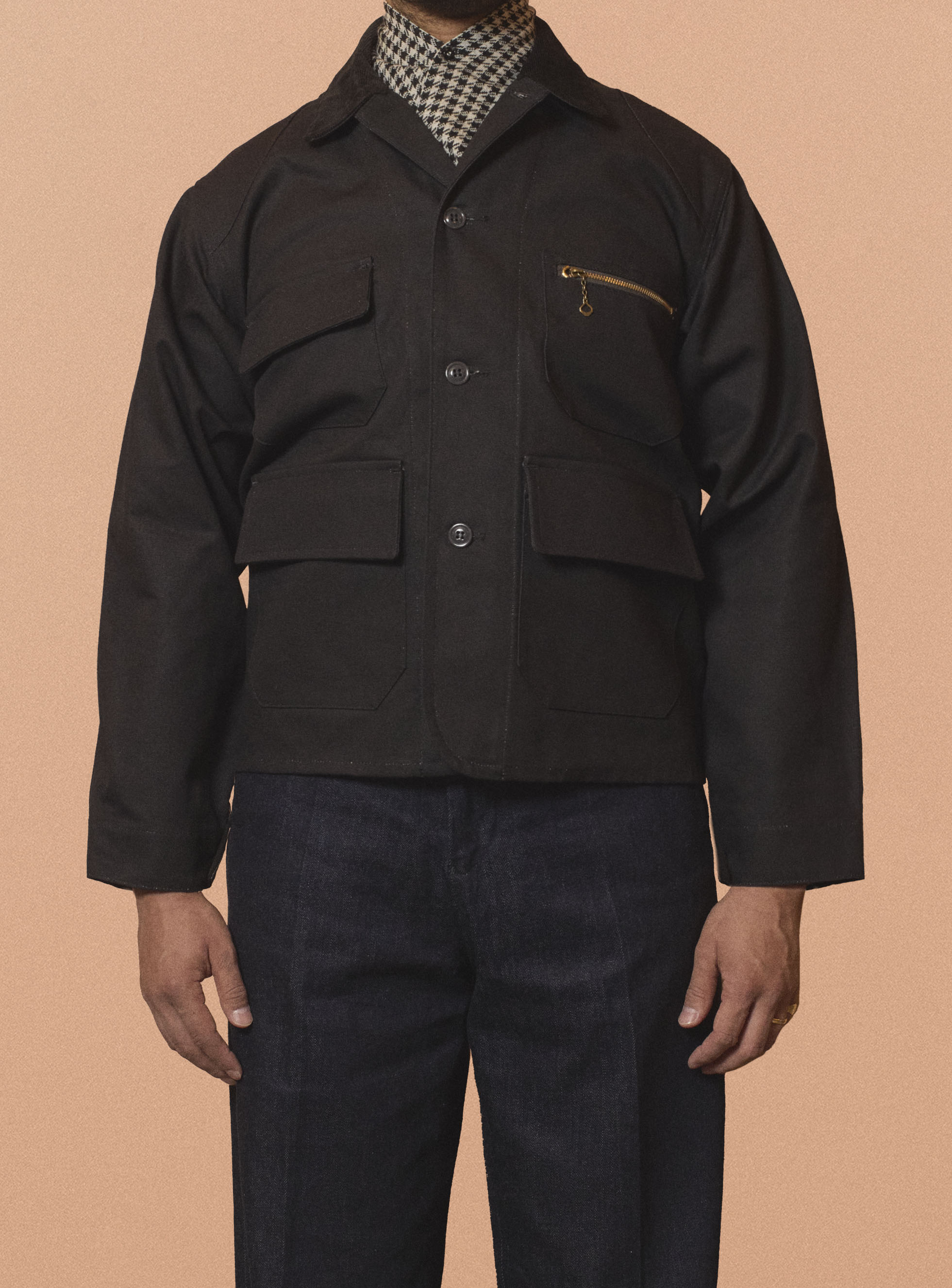 G&F Co.- HUNTING JACKET _  BLACK