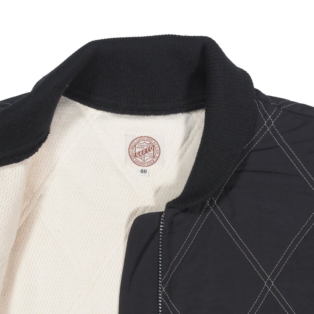 G&F Co. - THERMAL LINED QUILTING JACKET _ BLACK