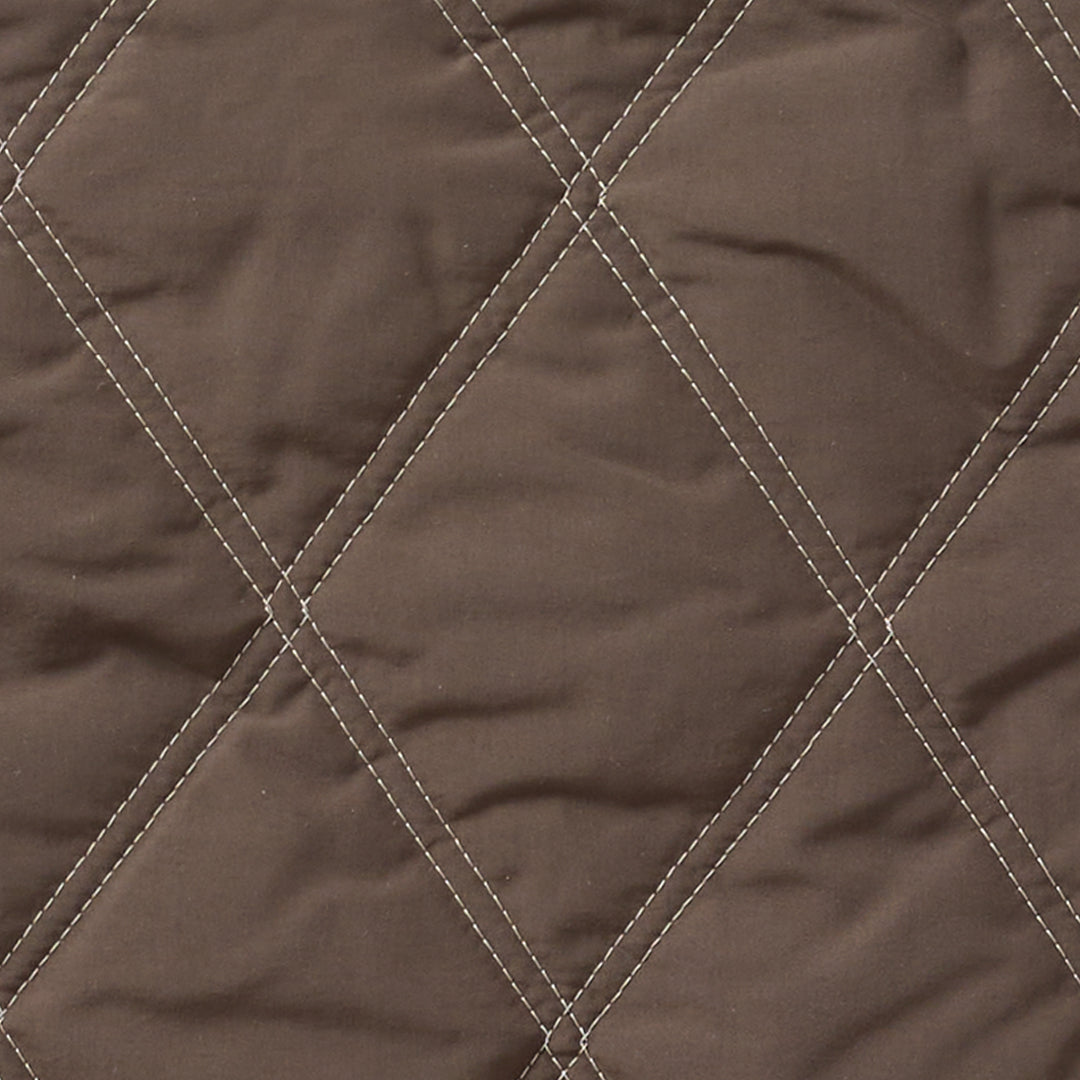 G&F Co. - THERMAL LINED QUILTING JACKET _ BROWN GRAY