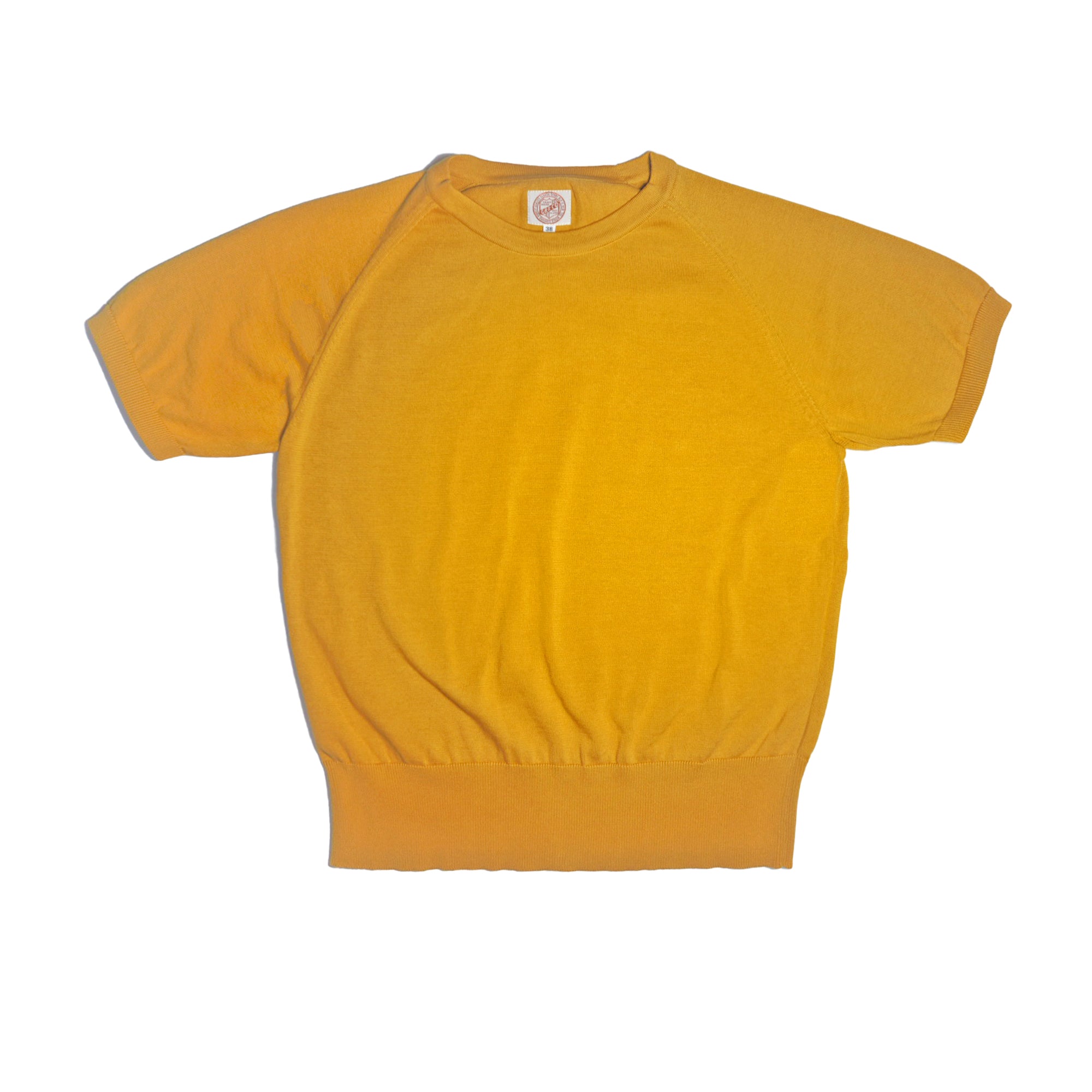 G&F Co.- ATHLETIC KNIT TEE_ MUSTARD