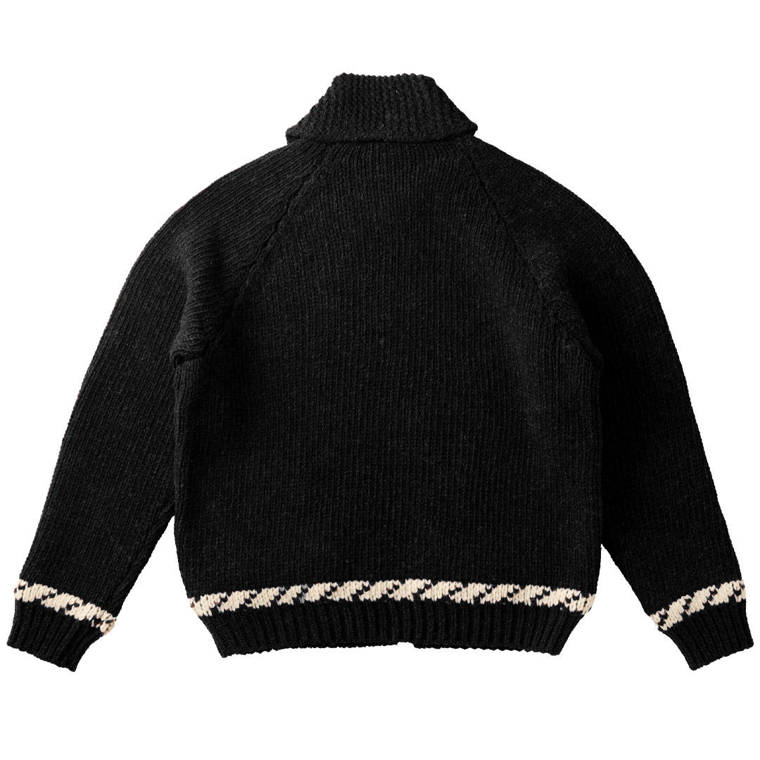 G&F Co.- KNIT JACKET _ BLACK