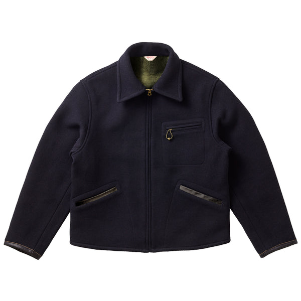 G&F Co. - MELTON COSSACK JACKET _ NAVY – BITTERS STORE