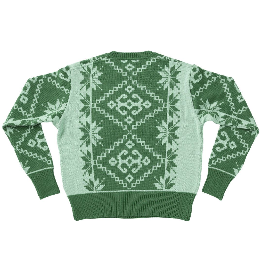 G&F Co.- JACQUARD KNIT _ GREEN