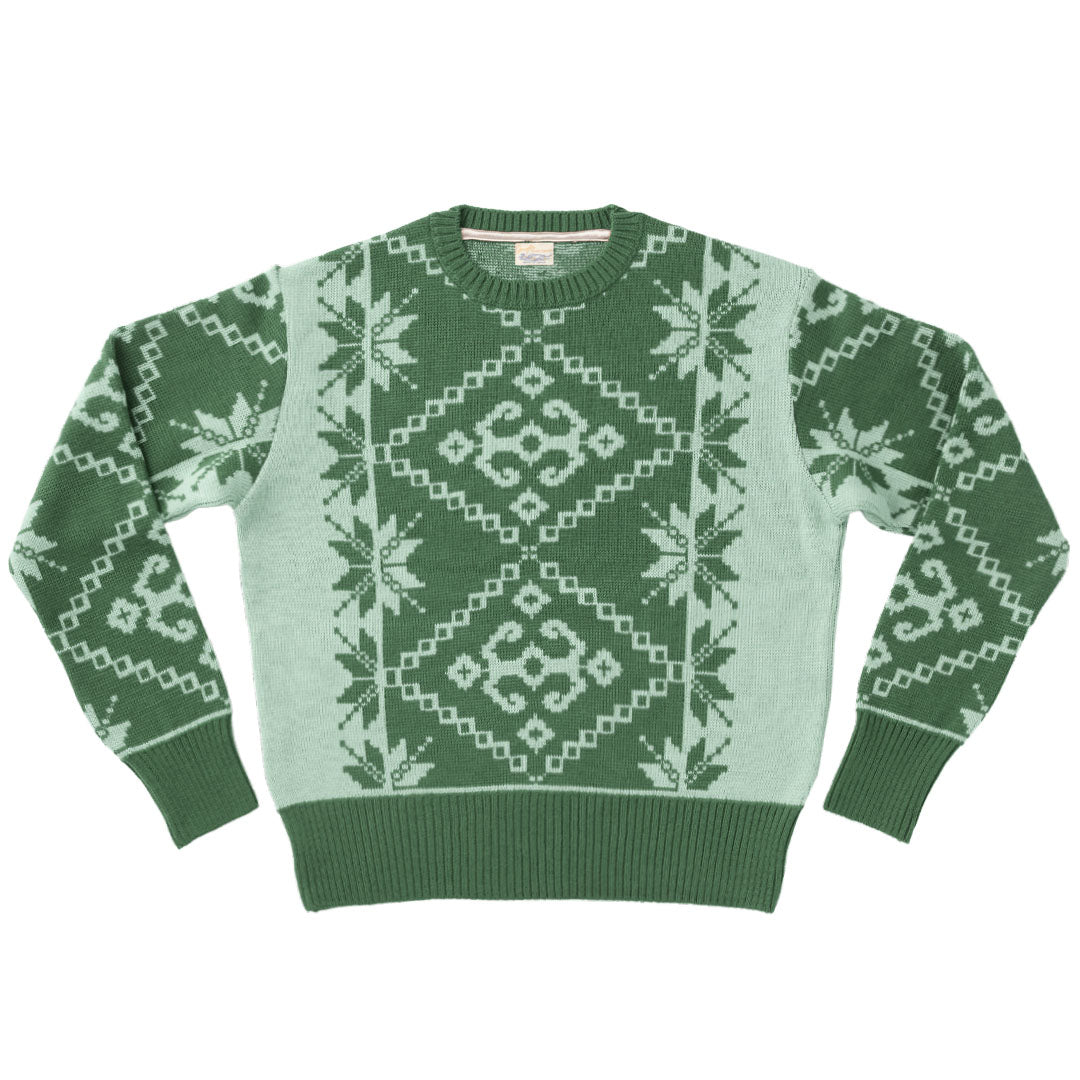 G&F Co.- JACQUARD KNIT _ GREEN