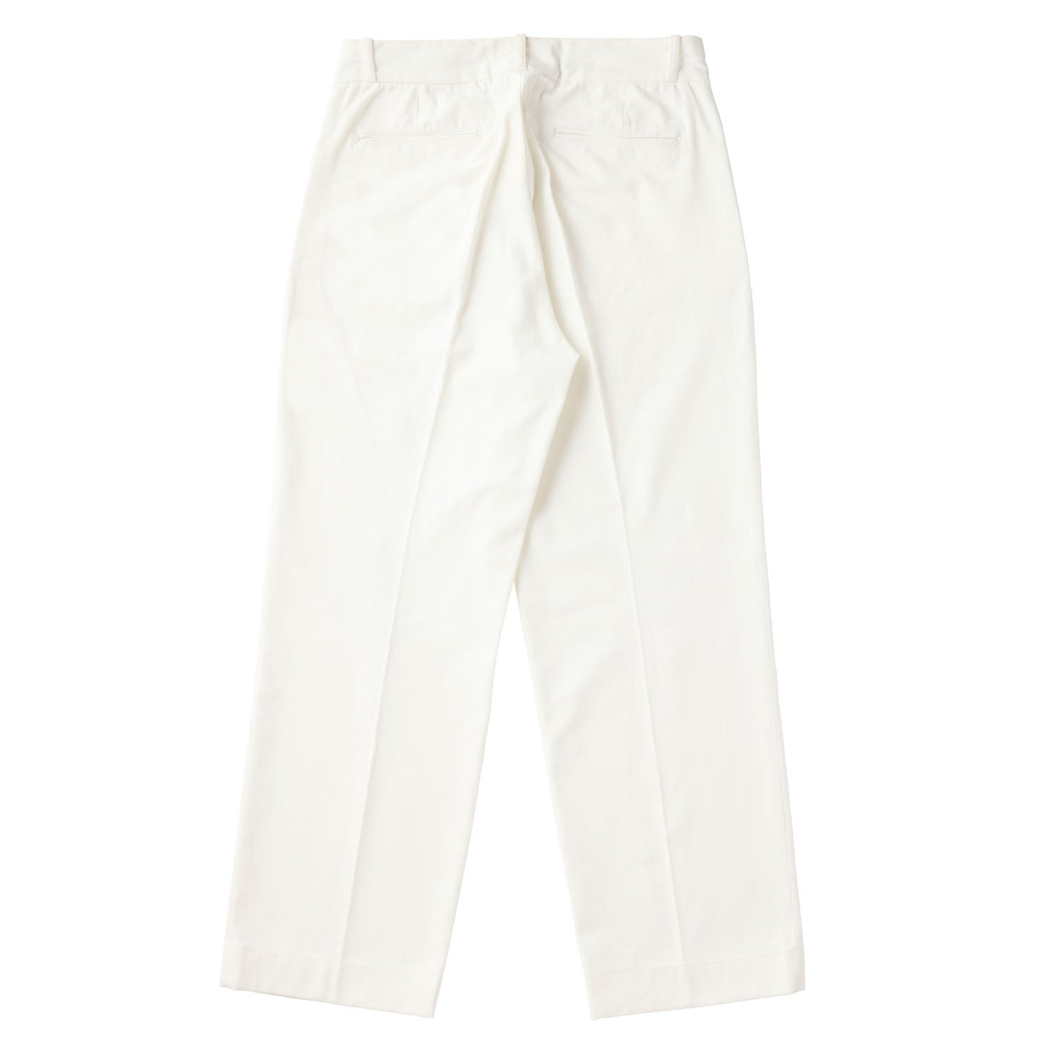 G&F Co.- HERINGBONE TROUSER _ WHITE