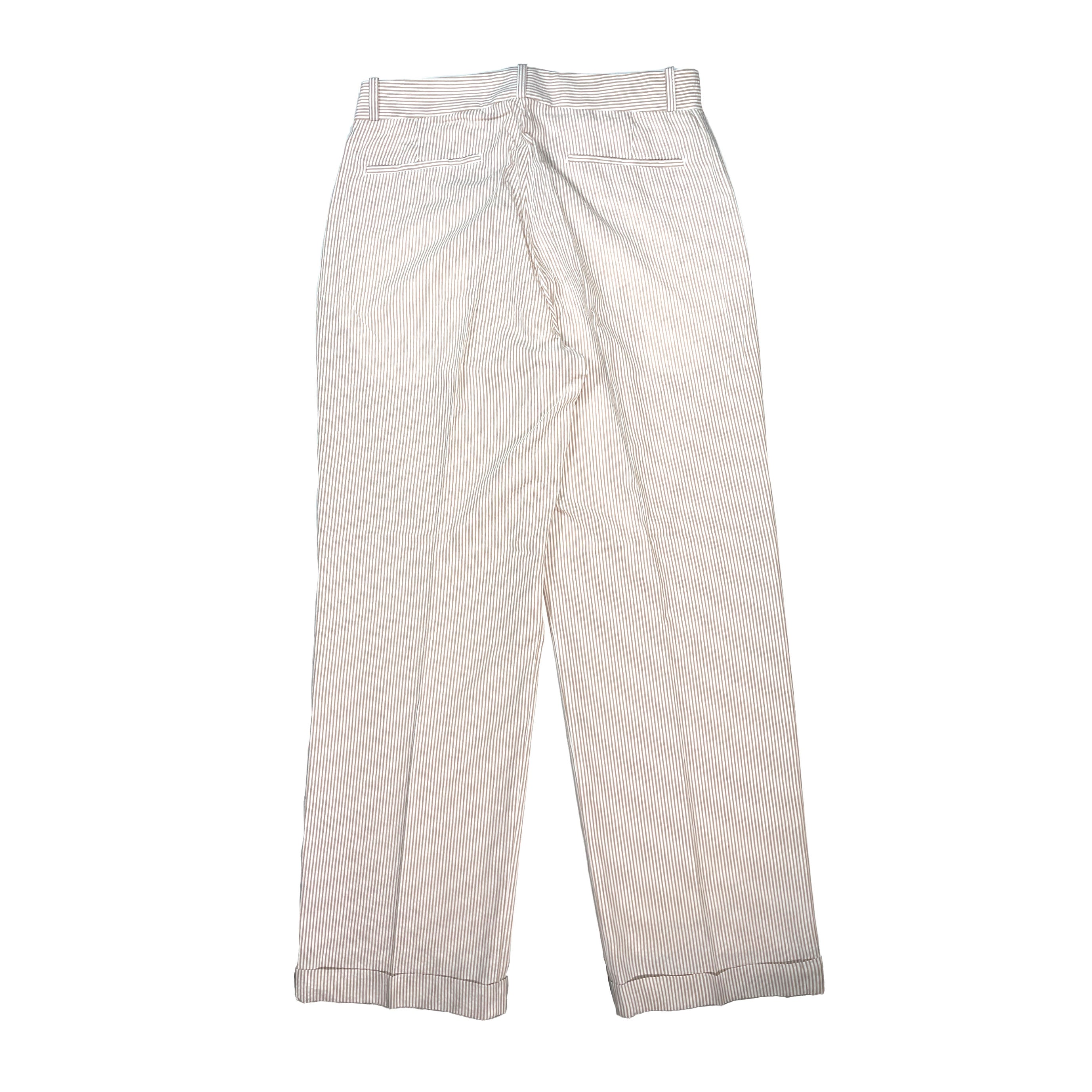 G&F Co.- SEERSUCKER TROUSERS _ CAMEL