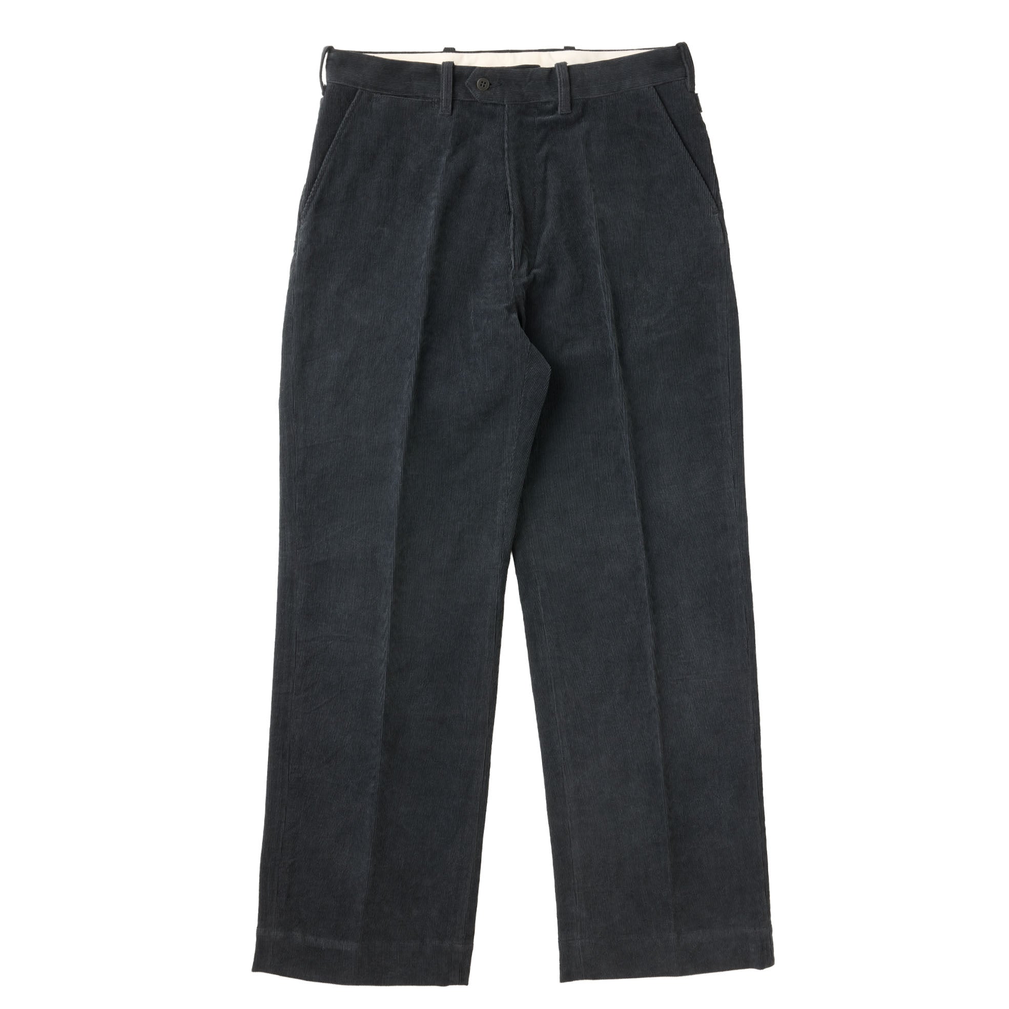 G&F Co.- CORDUROY TROUSERS _ INK BLACK