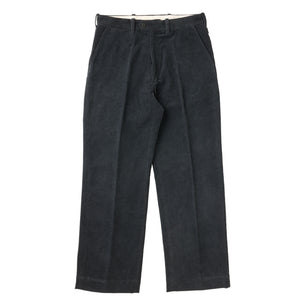 G&F Co.- CORDUROY TROUSERS _ INK BLACK
