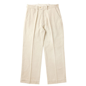G&F Co.- CORDUROY TROUSERS _ OFF WHITE