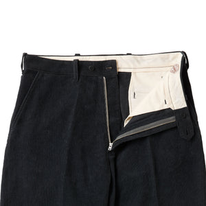 G&F Co.- CORDUROY TROUSERS _ INK BLACK