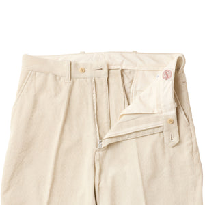 G&F Co.- CORDUROY TROUSERS _ OFF WHITE