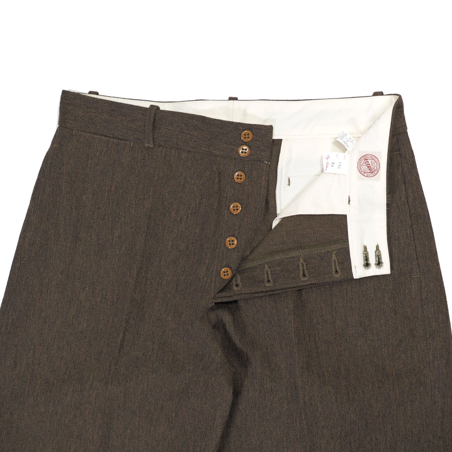 G&F Co.- OFFICER TROUSERS _ BROWN