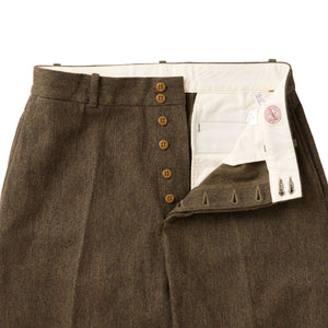 G&F Co.- OFFICER TROUSERS _ BROWN