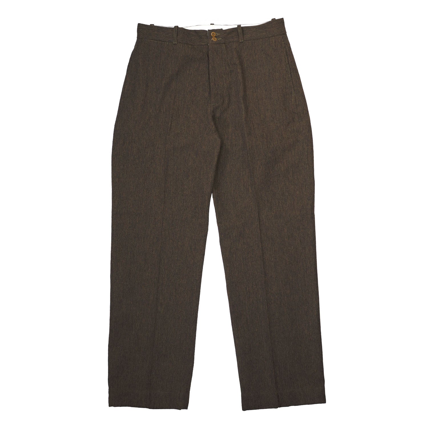 G&F Co.- OFFICER TROUSERS _ BROWN