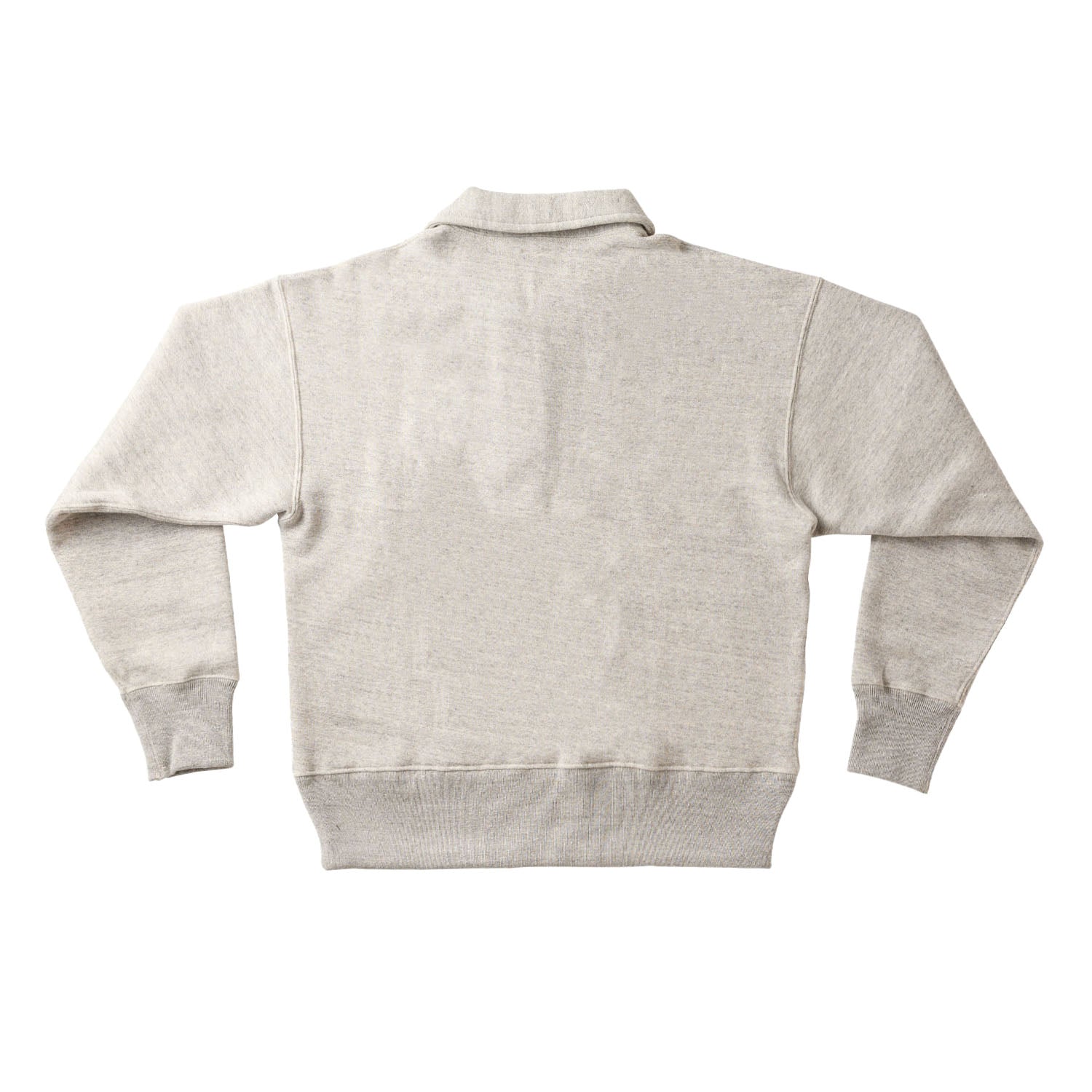 G&F Co.- BUTTON UP SWEATSHIRT _ HEATHER GRAY