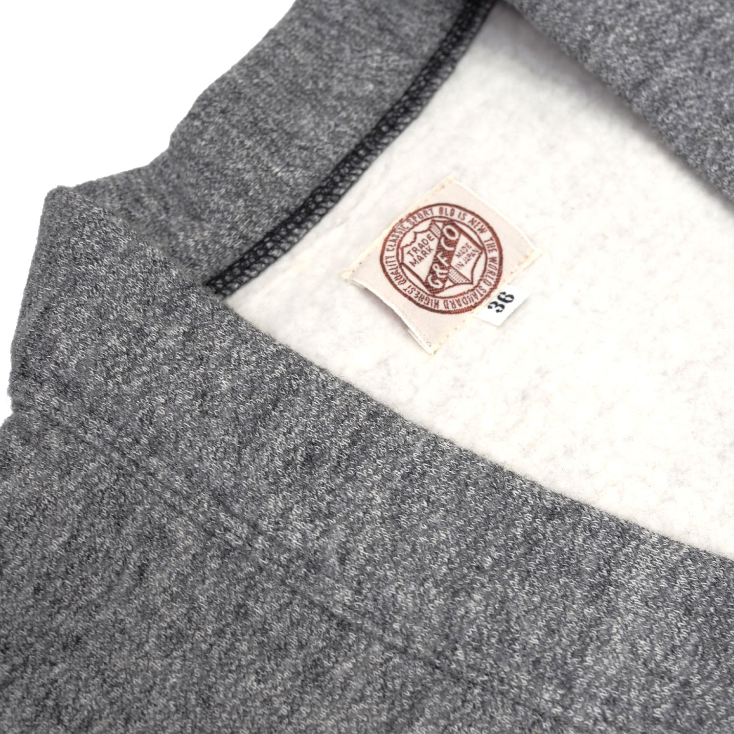 G&F Co.- SWEAT CARDIGAN _ CHARCOAL