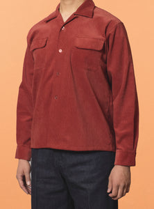 G&F Co. - CORDUROY SHIRT _ BLACK