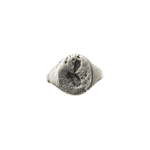 G&F Co.- OVAL SIGNET RING _ SILVER925