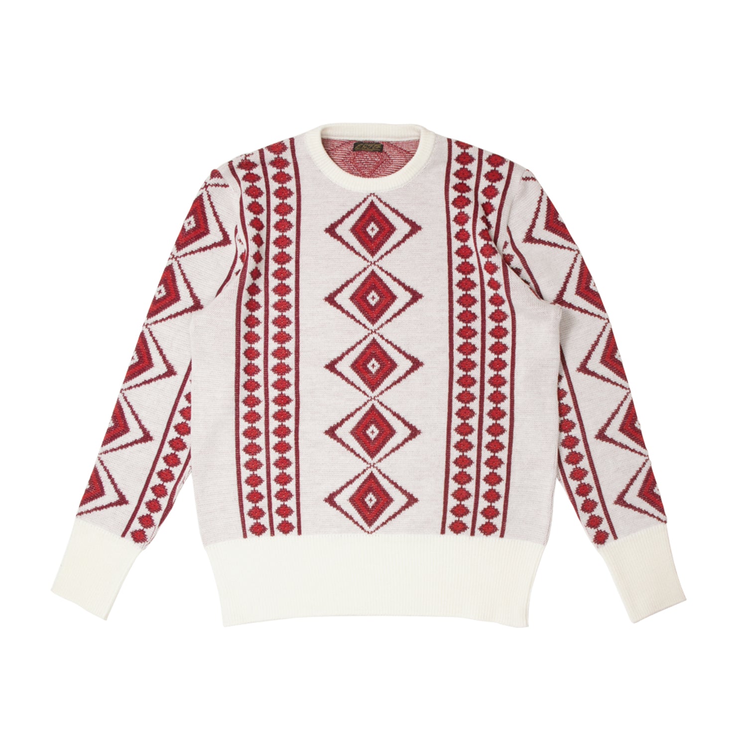 G&F Co.- ATOMIC PATTERN SWEATER_RED