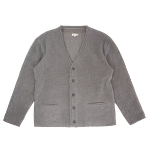 G&F Co.- MOHAIR KNIT CARDIGAN_SMOKE