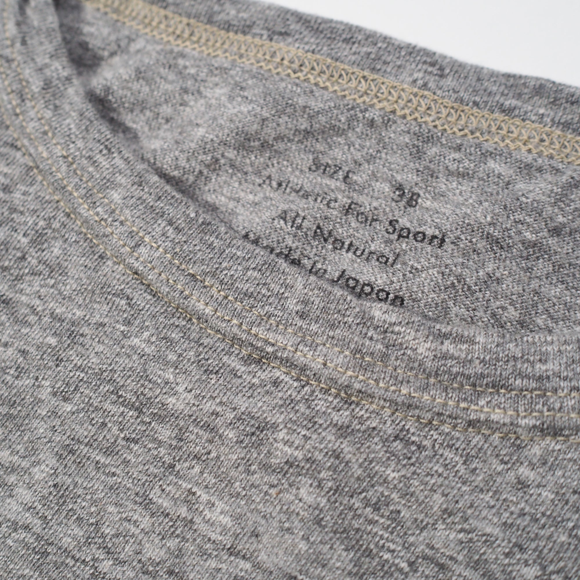 G&F Co.- 1940s SPORTS TEE_HEATHER GRAY