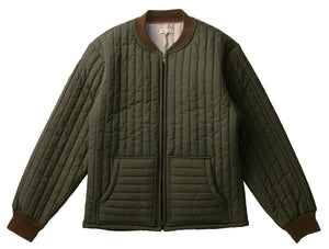 G&F Co.- THERMAL LINED QUILTING JACKET_MOSS GREEN